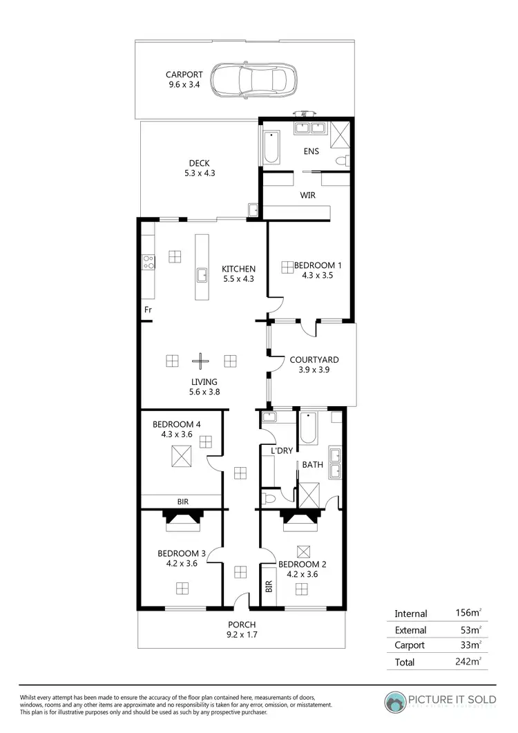 Floorplan of Homely house listing, 226 Sturt Street, Adelaide SA 5000
