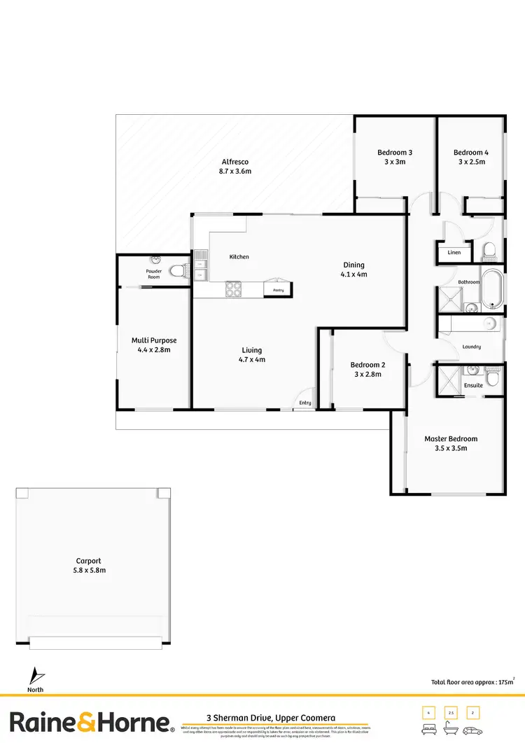 Floorplan of Homely house listing, 3 Sherman Drive, Upper Coomera QLD 4209