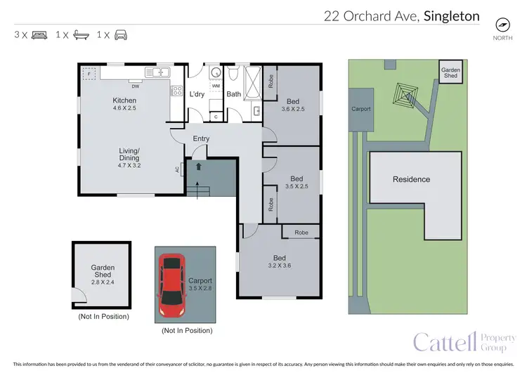 Floorplan of Homely house listing, 22 Orchard Avenue, Singleton NSW 2330