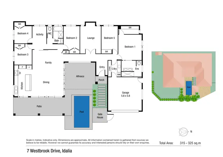 Floorplan of Homely house listing, 7 Westbrook Drive, Idalia QLD 4811