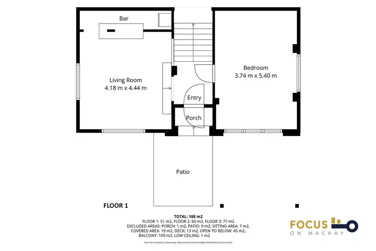 Floorplan of Homely house listing, 14 Pacific Ave, Ilbilbie QLD 4738