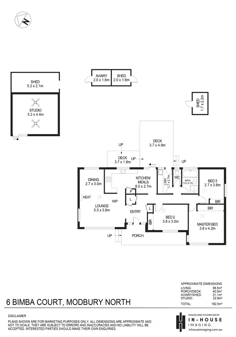 Floorplan of Homely house listing, 6 Bimba Court, Modbury North SA 5092