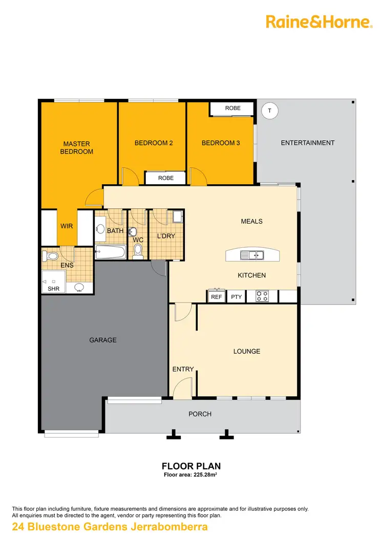 Floorplan of Homely house listing, 24 Bluestone Gardens, Jerrabomberra NSW 2619