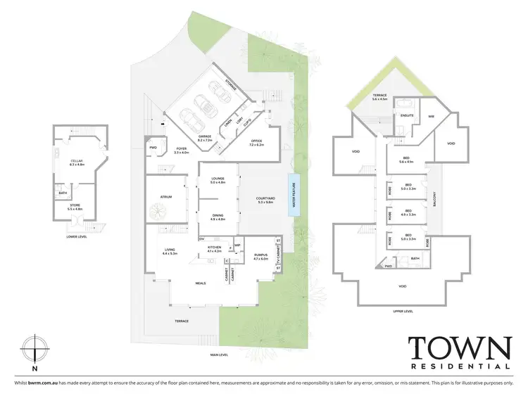 Floorplan of Homely house listing, 6 Kuhn Place, Nicholls ACT 2913