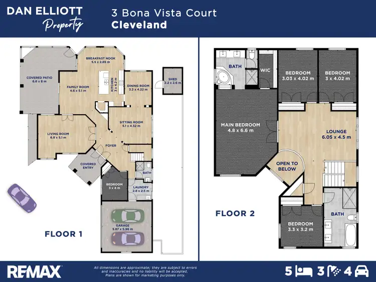 Floorplan of Homely house listing, 3 BONA VISTA COURT, Cleveland QLD 4163