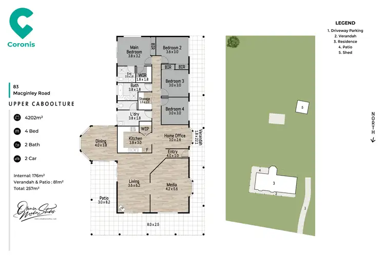 Floorplan of Homely house listing, 83 Macginley Road, Upper Caboolture QLD 4510