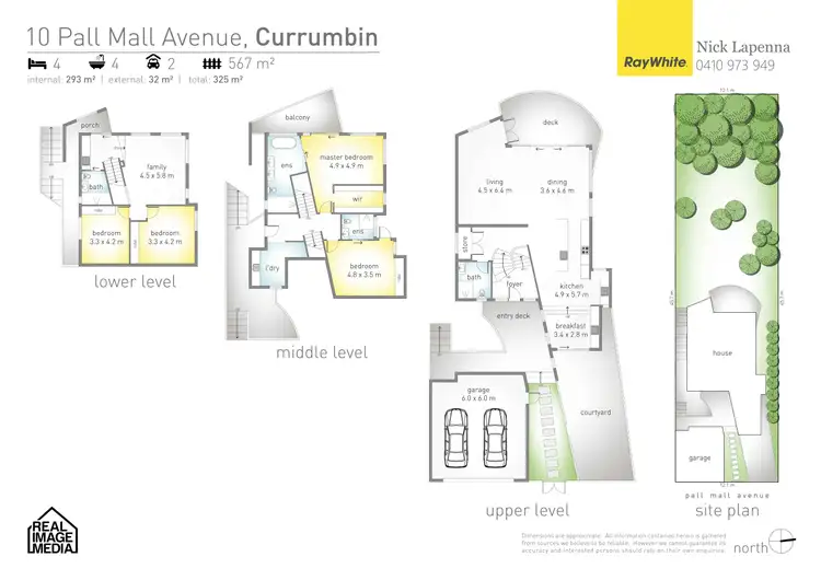Floorplan of Homely house listing, 10 Pall Mall Avenue, Currumbin QLD 4223