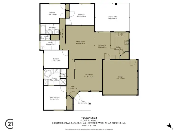 Floorplan of Homely house listing, 54 Northport Boulevard, Wannanup WA 6210