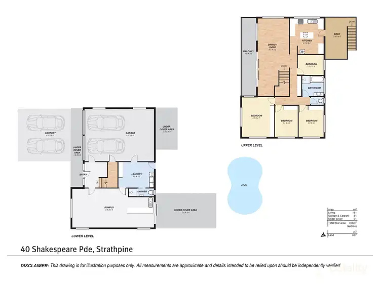Floorplan of Homely house listing, 40 Shakespeare Parade, Strathpine QLD 4500