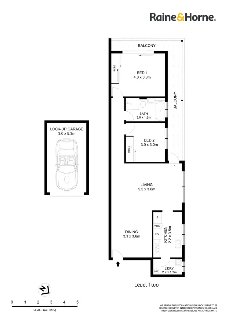Floorplan of Homely apartment listing, 5/188 Queen Victoria Street, Bexley NSW 2207