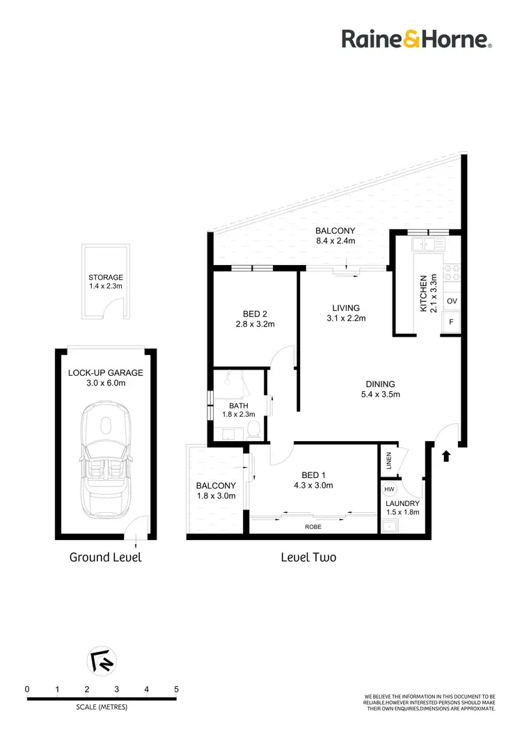 Floorplan of Homely apartment listing, 5/39-41 Willison Road, Carlton NSW 2218