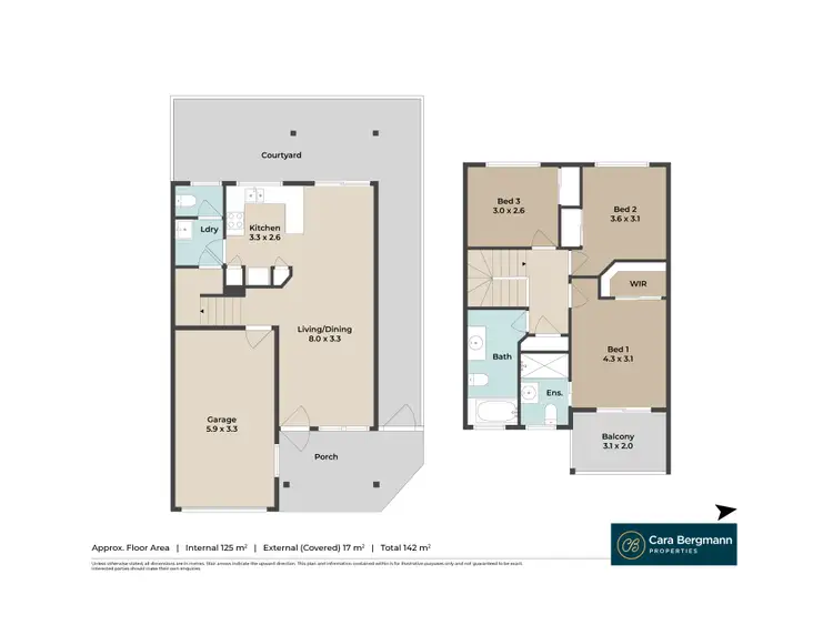 Floorplan of Homely townhouse listing, 24/12 Timms Road, Everton Hills QLD 4053