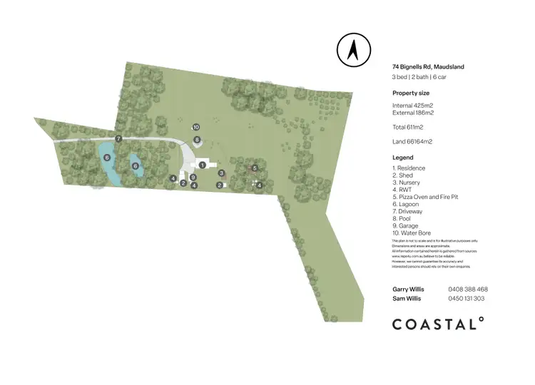 Floorplan of Homely rural property listing, 74 Bignells Road, Maudsland QLD 4210