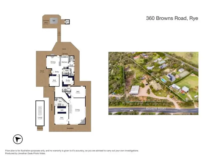 Floorplan of Homely rural property listing, 360-372 Browns Road, Rye VIC 3941