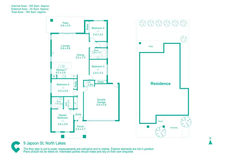 Floorplan of Homely house listing, 9 Japoon Street, North Lakes QLD 4509