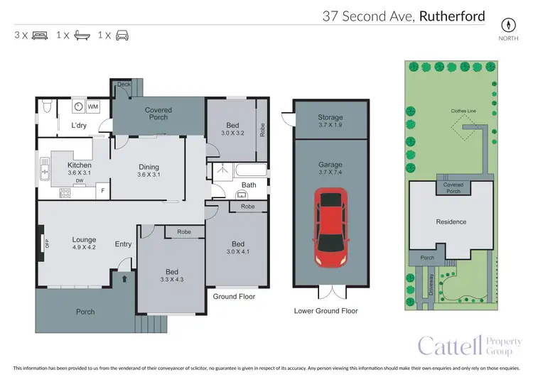Floorplan of Homely house listing, 37 Second Avenue, Rutherford NSW 2320