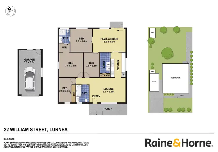 Floorplan of Homely house listing, 22 William Street, Lurnea NSW 2170