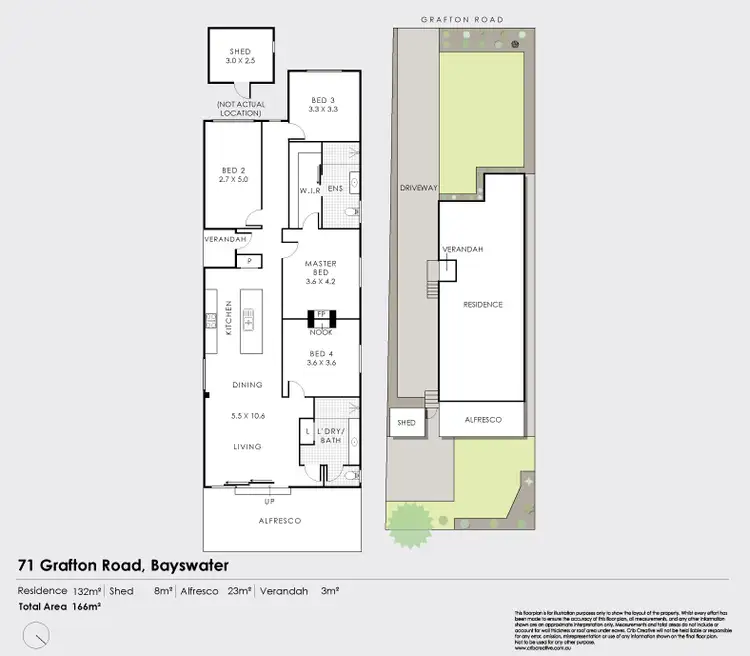 Floorplan of Homely house listing, 71 Grafton Road, Bayswater WA 6053