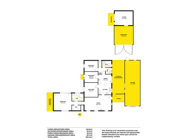 Floorplan of Homely house listing, 3 Susan Road, Hackham SA 5163