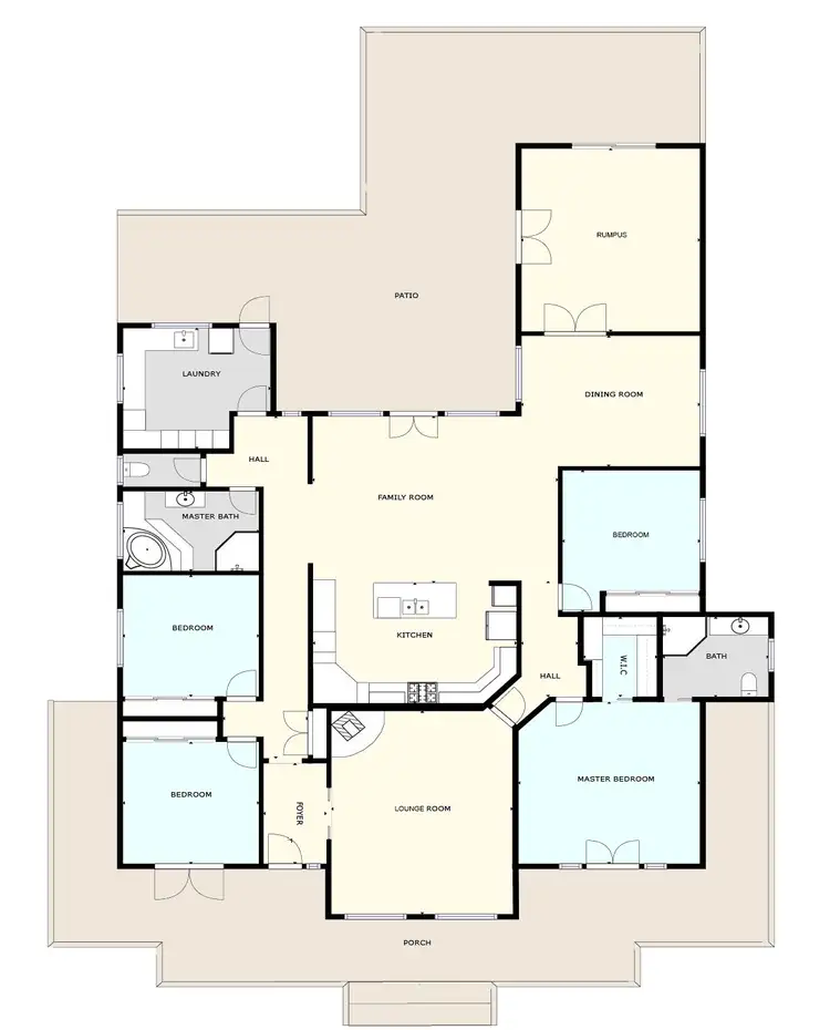 Floorplan of Homely house listing, 4L Jandra Road, Dubbo NSW 2830