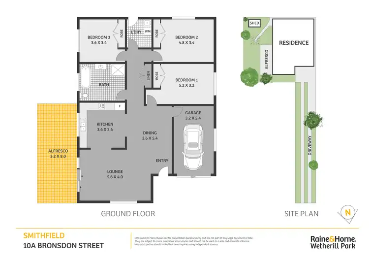 Floorplan of Homely house listing, 10A Bronsdon Street, Smithfield NSW 2164