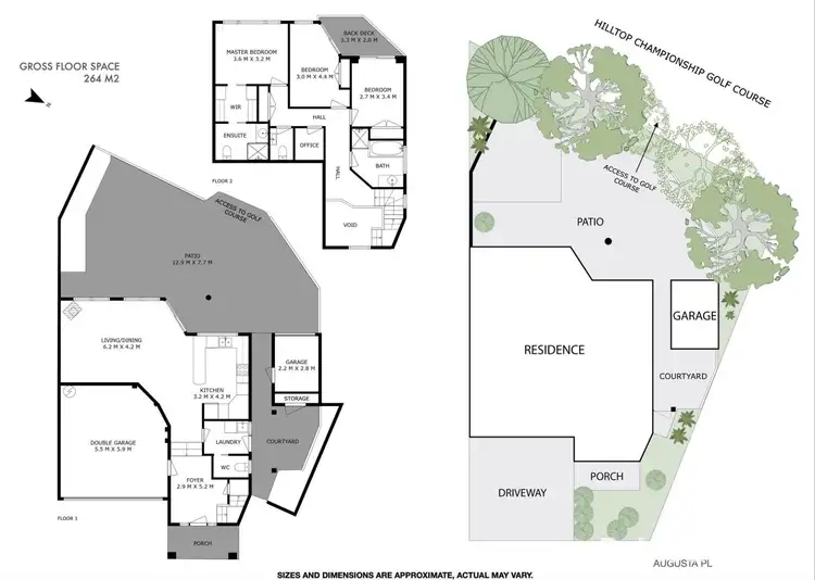 Floorplan of Homely house listing, 1/25 Augusta Place, Mollymook NSW 2539