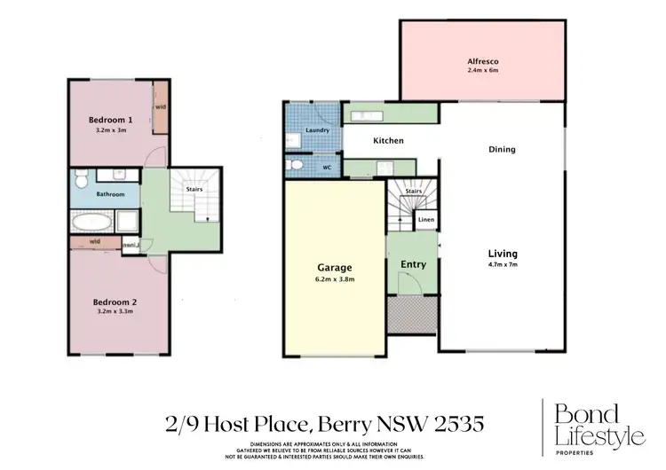Floorplan of Homely house listing, 2/9 Host Place, Berry NSW 2535