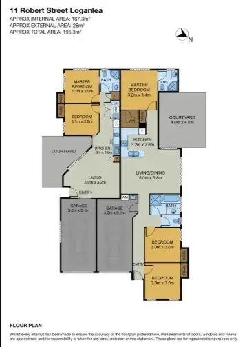 Floorplan of Homely house listing, 11 Robert Street, Loganlea QLD 4131