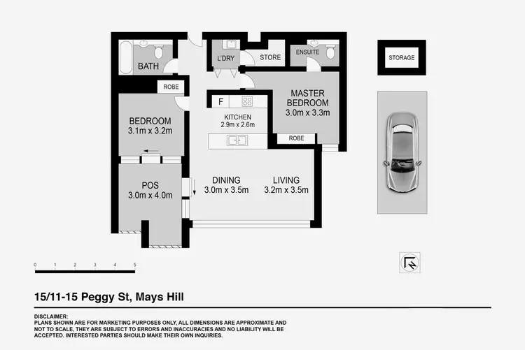 Floorplan of Homely apartment listing, 15/11-15 Peggy Street, Mays Hill NSW 2145