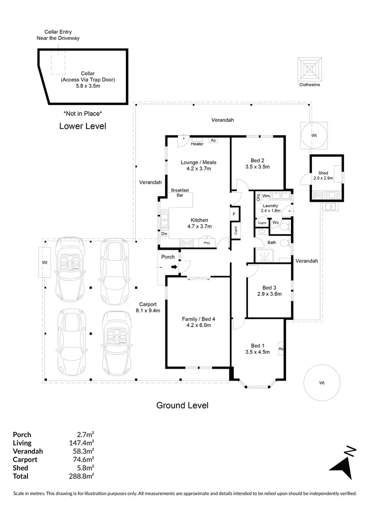 Floorplan of Homely house listing, 26 Whitbread Avenue, Klemzig SA 5087