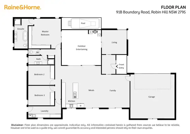 Floorplan of Homely house listing, 91B Boundary Road, Robin Hill NSW 2795