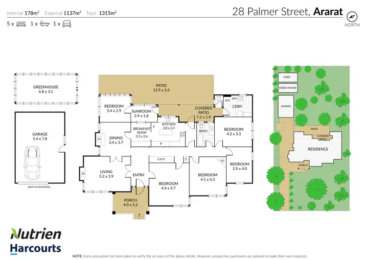 Floorplan of Homely house listing, 28 Palmer Street, Ararat VIC 3377