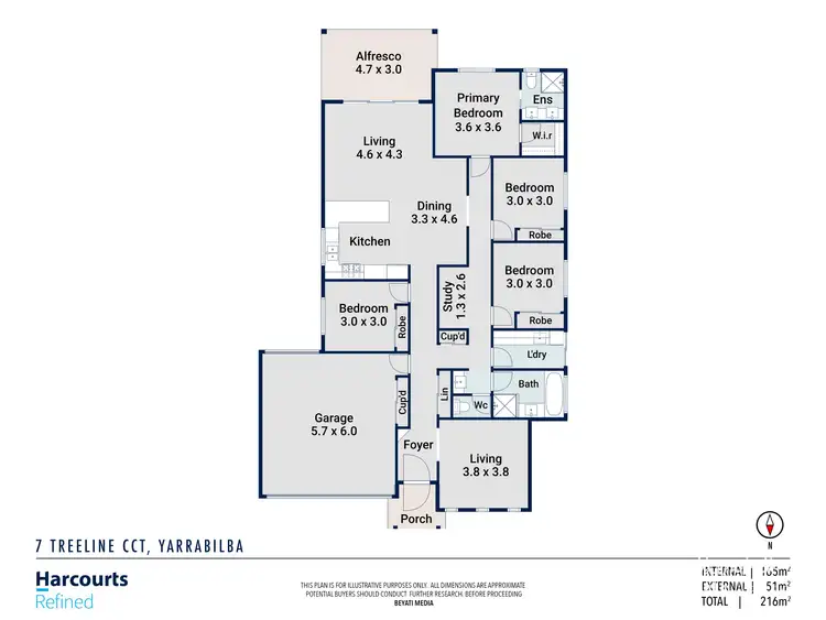 Floorplan of Homely house listing, 7 Treeline Circuit, Yarrabilba QLD 4207