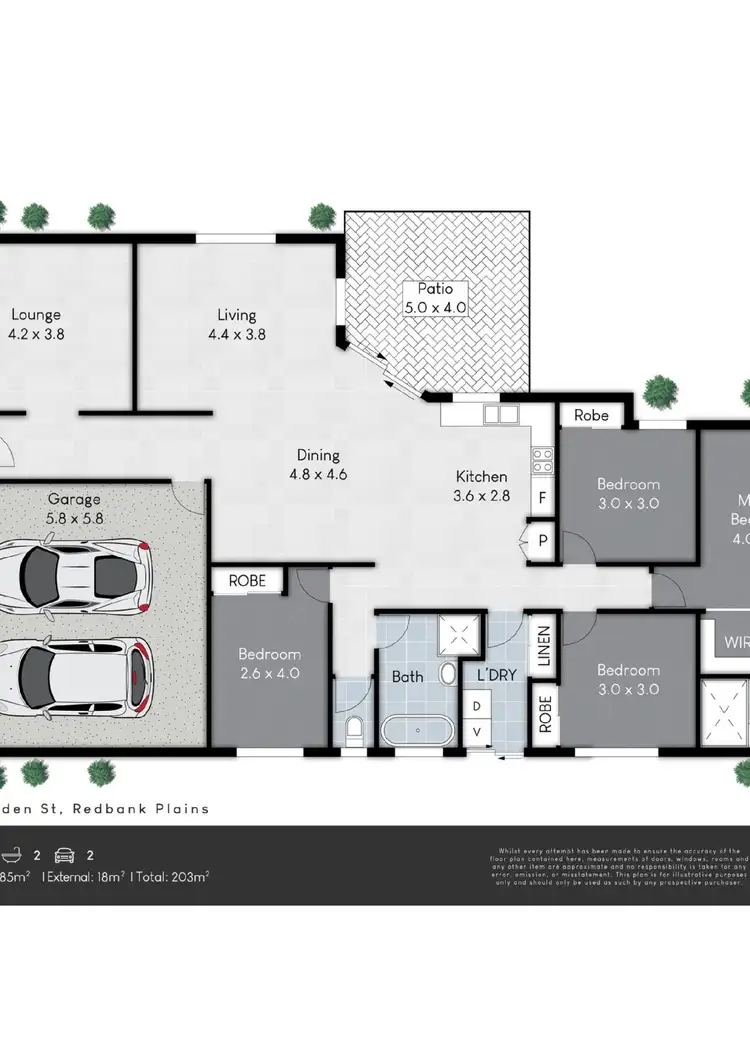Floorplan of Homely house listing, 67 Avondale Circuit, Deebing Heights QLD 4306