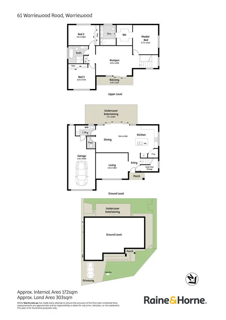 Floorplan of Homely house listing, 61 Warriewood Road, Warriewood NSW 2102