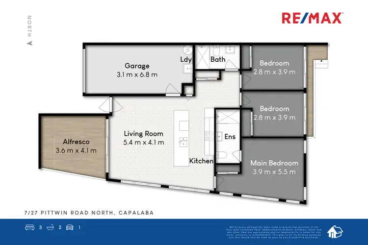 Floorplan of Homely villa listing, 7/27 Pittwin Road, Capalaba QLD 4157
