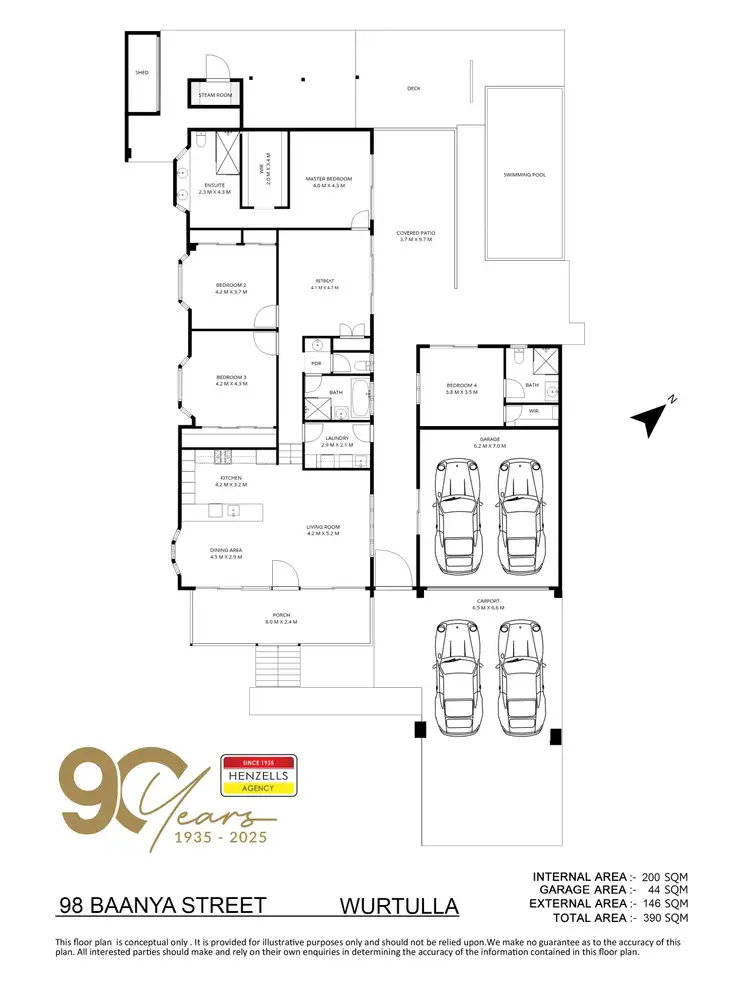 Floorplan of Homely house listing, 98 Baanya Street, Wurtulla QLD 4575