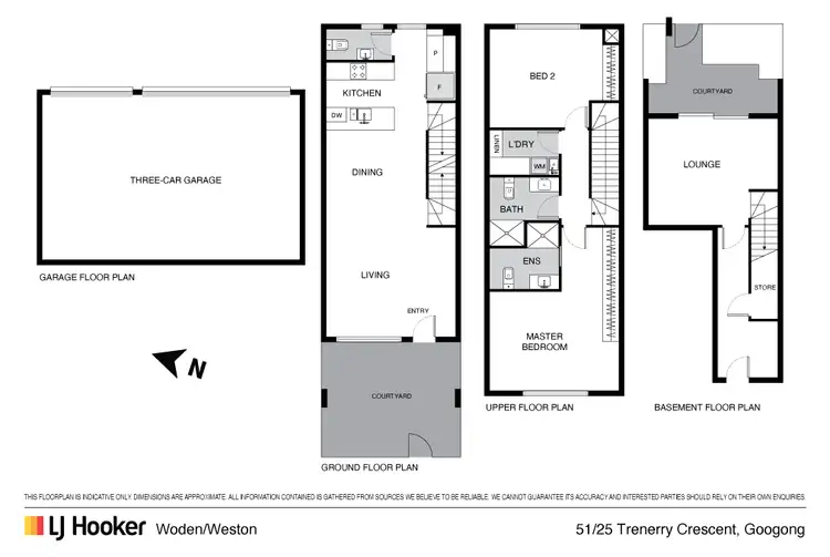 Floorplan of Homely house listing, 51/25 Trenerry Crescent, Googong NSW 2620