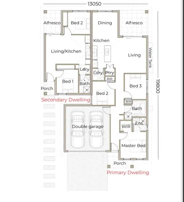 Floorplan of Homely house listing, Address available on request