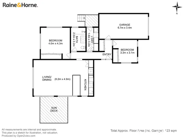 Floorplan of Homely house listing, 2/20 Whitelea Court, Sorell TAS 7172
