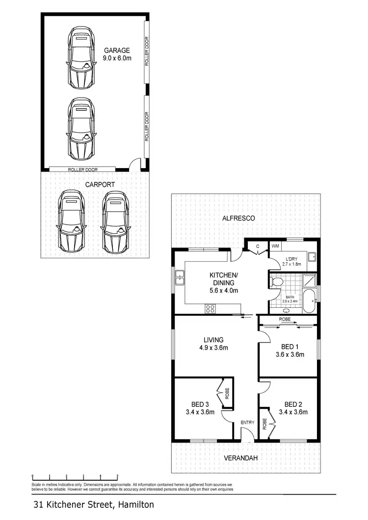 Floorplan of Homely house listing, 31 Kitchener Street, Hamilton VIC 3300