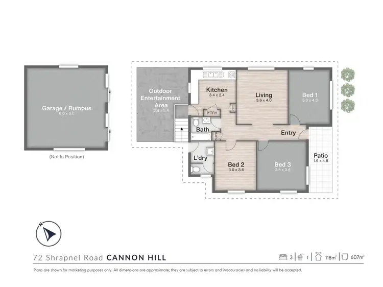 Floorplan of Homely house listing, 72 SHRAPNEL RD, Cannon Hill QLD 4170
