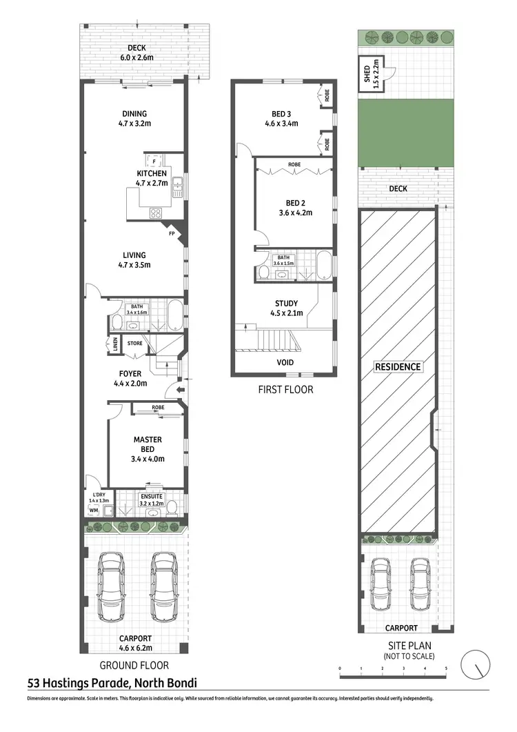 Floorplan of Homely house listing, 53 Hastings Parade, North Bondi NSW 2026