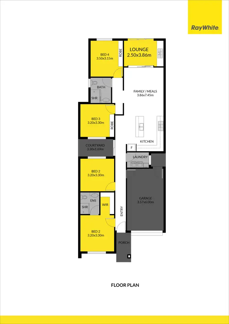 Floorplan of Homely house listing, 28 Rainbow Street, Wollert VIC 3750