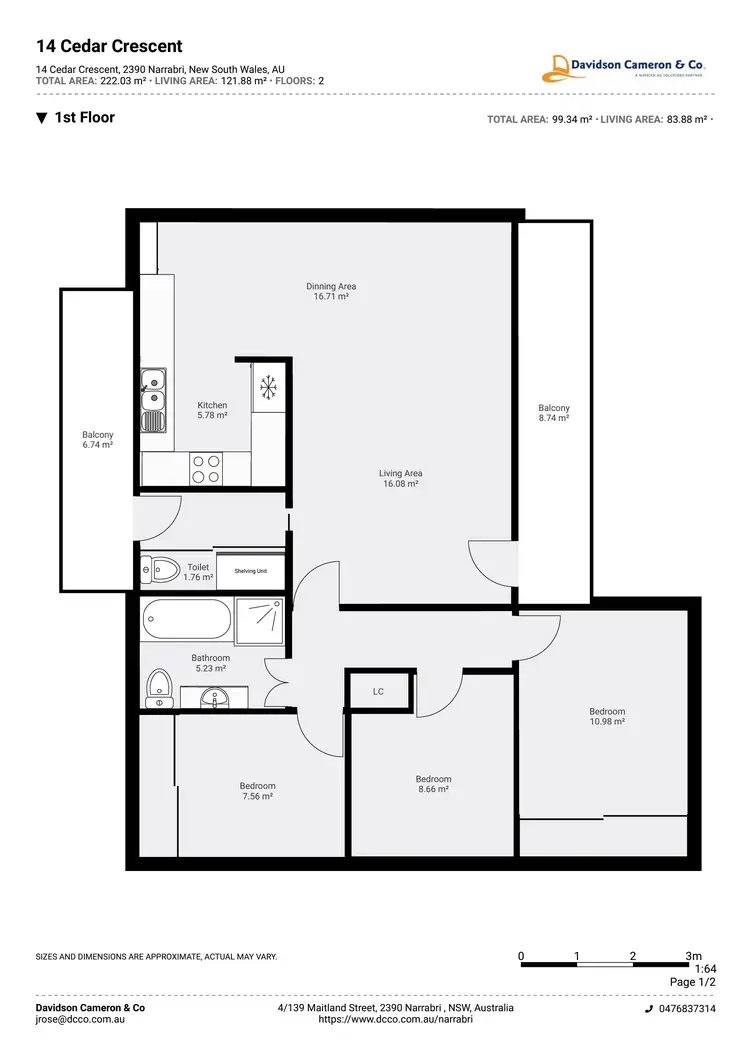 Floorplan of Homely house listing, 14 Cedar Crescent, Narrabri NSW 2390