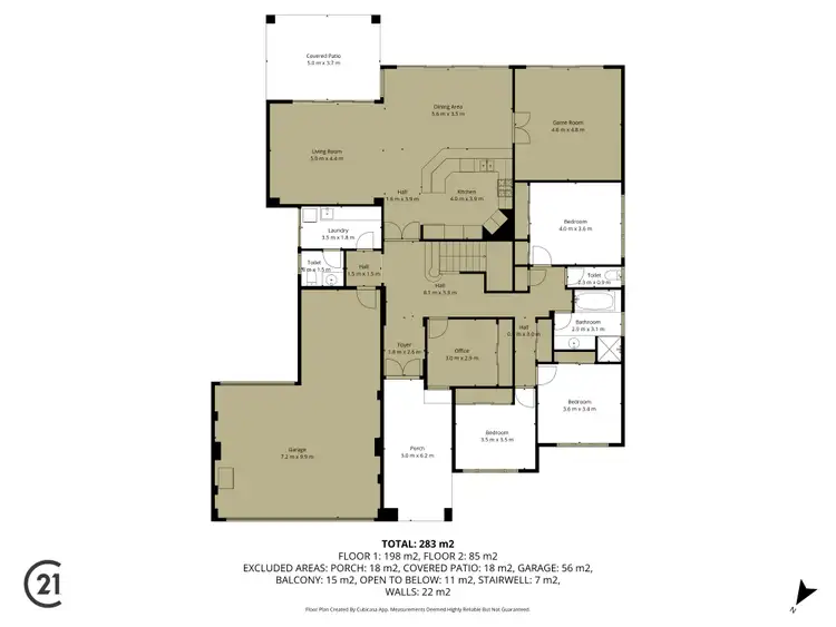 Floorplan of Homely house listing, 4 Tadorna View, Dudley Park WA 6210