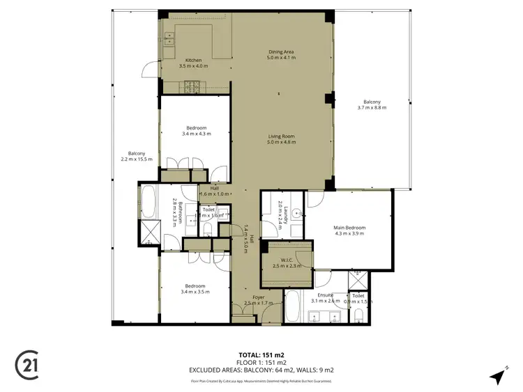 Floorplan of Homely house listing, 1/30 Sirrocco Drive, Erskine WA 6210