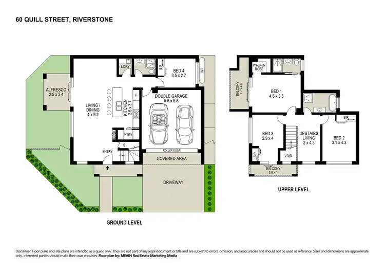 Floorplan of Homely house listing, 60 Quill Street, Riverstone NSW 2765