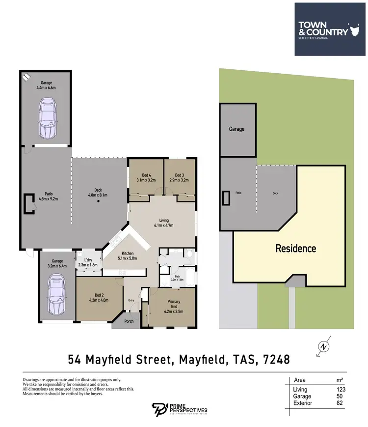 Floorplan of Homely house listing, 54 Mayfield Street, Mayfield TAS 7248