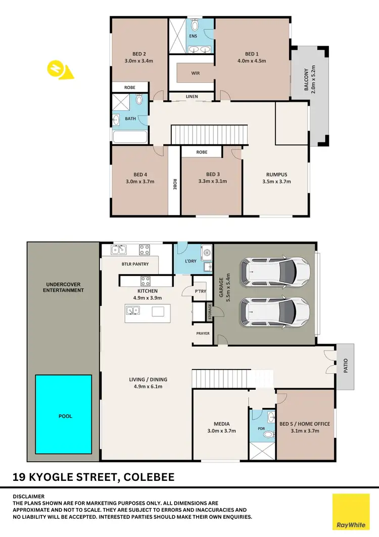 Floorplan of Homely house listing, 19 Kyogle Street, Colebee NSW 2761